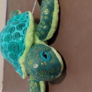 Wild Republic Sea Turtle Greens Plush Saint Louis Zoo Mini Folkins New With Tags